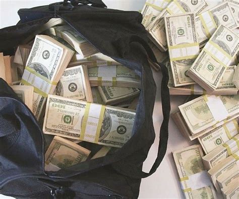 duffle bag full of fake money|5 foot long duffle bag.